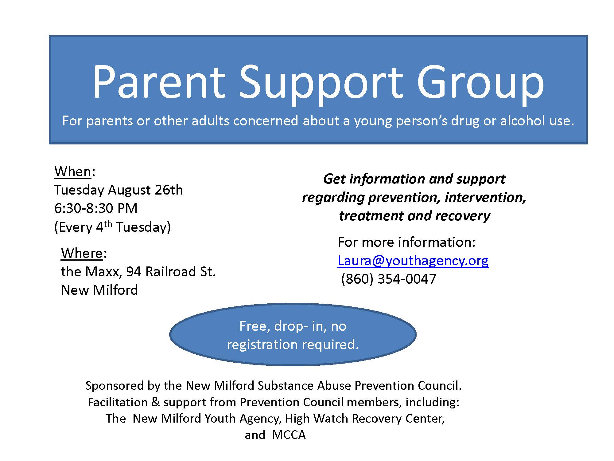 Parent Support Group August