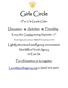 Girls Circle Flyer Fall 2013