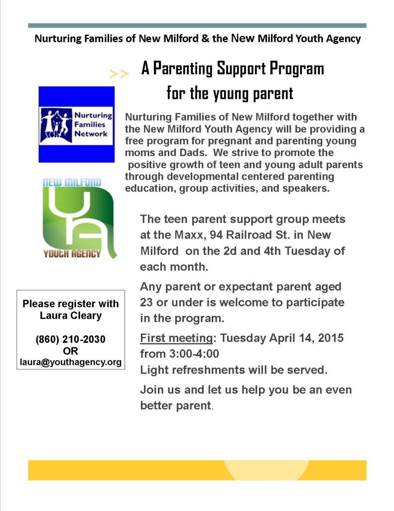 Teen parent support group April 2015