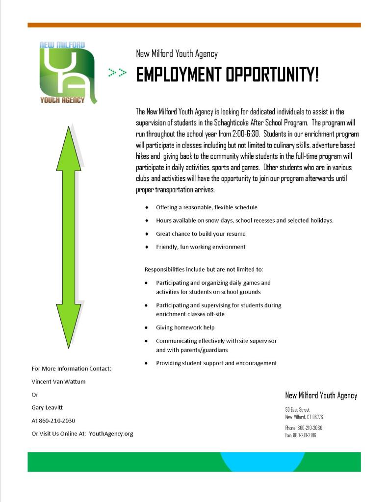 Staffing Ad For Subs and Career Center