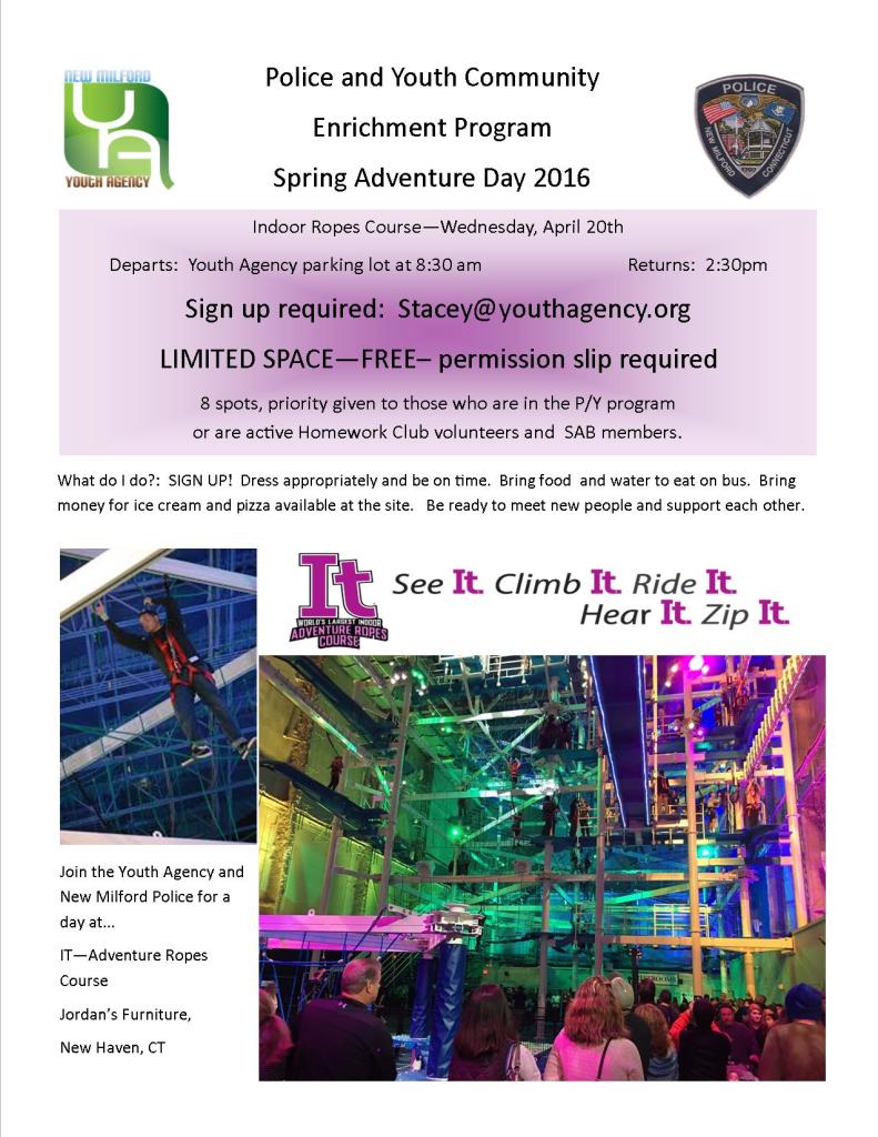 Police youth adventure day 2016