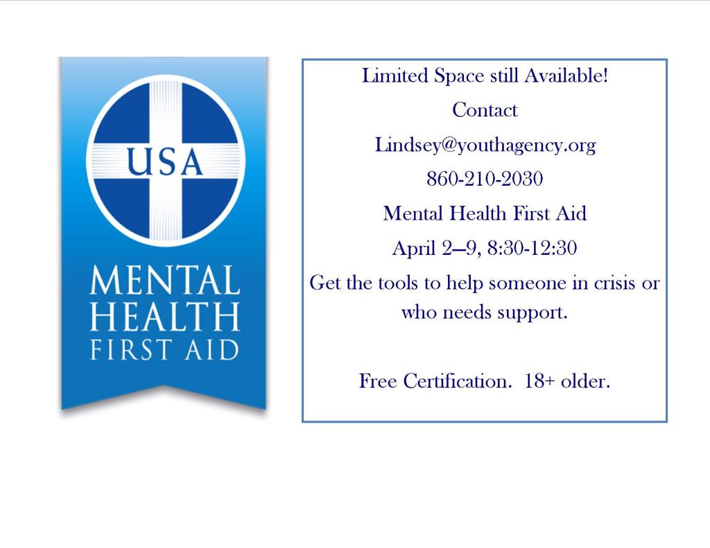 Mental health first aid